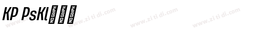 KP PusKul字体转换